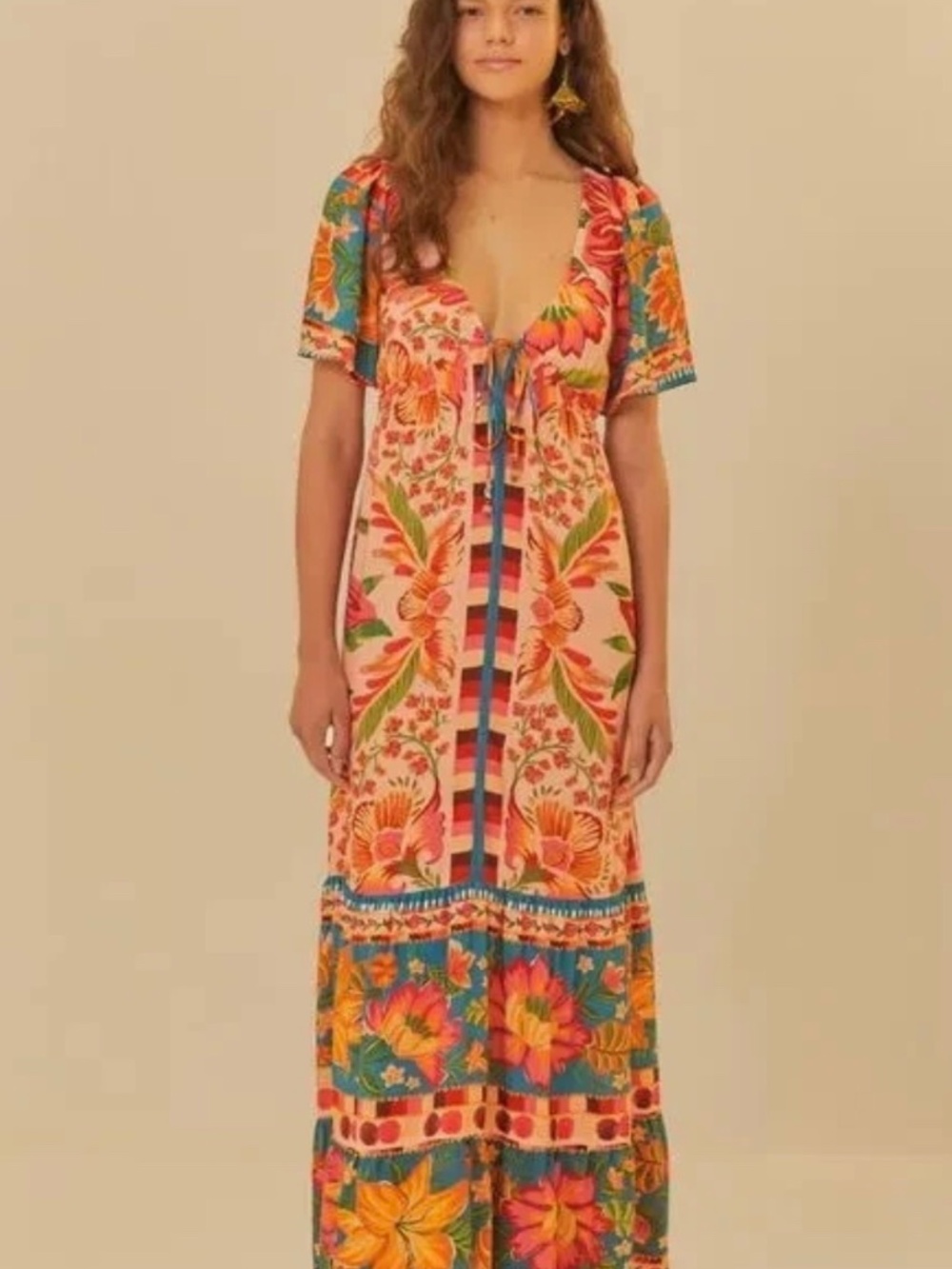 NWT FARM RIO DRESS  SIZE EXTRA LARGE PACK5525 7 6 SJ SH - Picture 4 of 6